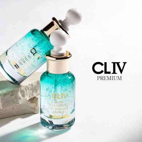 CLIV Multi Hyaluronic Hydrating Ampoule 30ml / 1.01 fl oz ? Korean Skincare Nourishing Serum with 85% Hyaluronic Acid, 8-Layer Hydration Technology, Ceramides & Panthenol for Deep Moisture Care