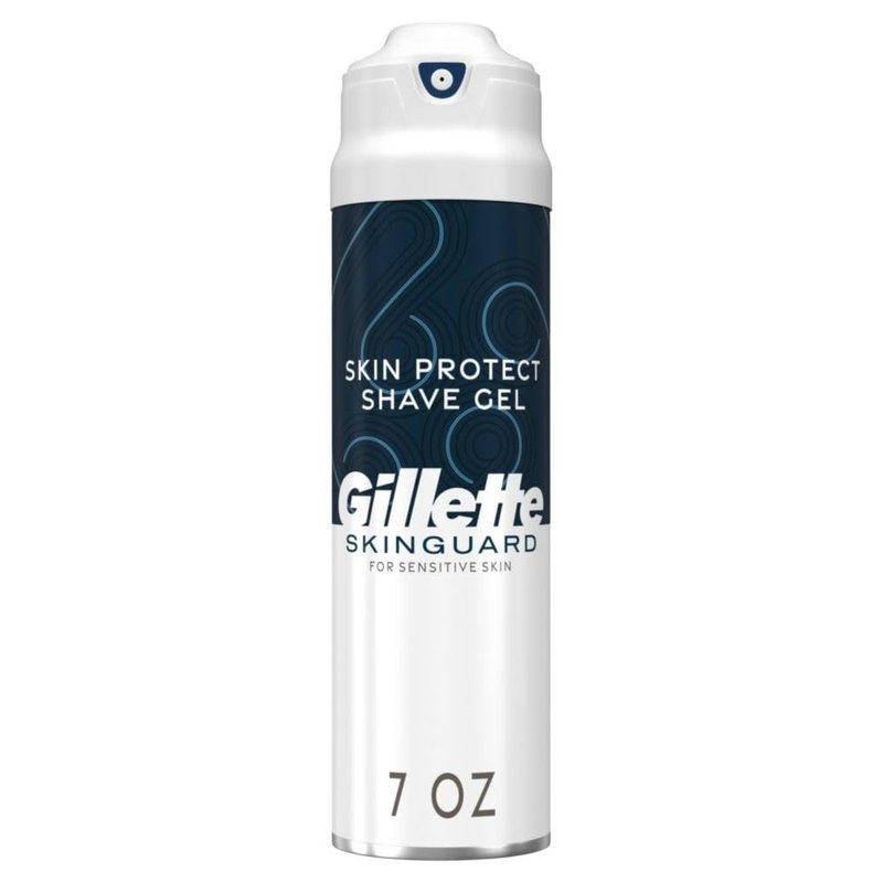 Gillette Shave Gel for Men - SkinGuard Formula with Shea Butter & Vitamin E | 7 oz