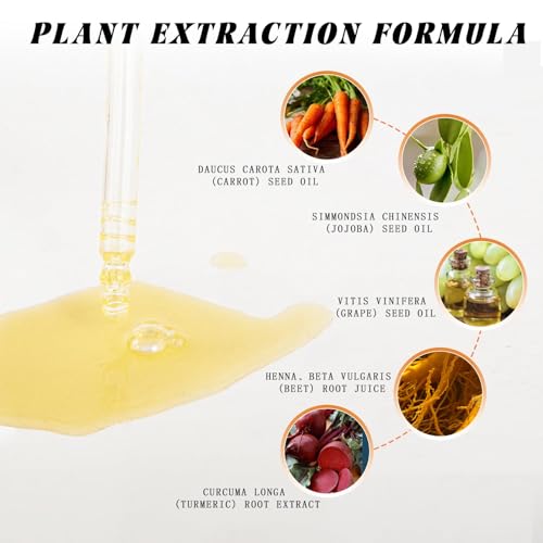 Natural Organic Self-Tanning Drops for Face -7- Carrot Seed Oil, Jojoba & DHA Bronzing Drops | Hydrating, Vegan Tanning Serum with Beetroot & Turmeric | Gentle Face Tanner for Sunless Glow