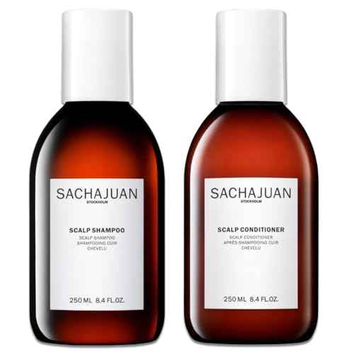 SACHAJUAN Scalp Shampoo and Conditioner Set | Rosemary Oil to Soothe, Balance & Hydrate Dry Flaky Scalp | Lightweight Hydration & Scalp Relief | Vegan & Paraben-Free | Pack of 2