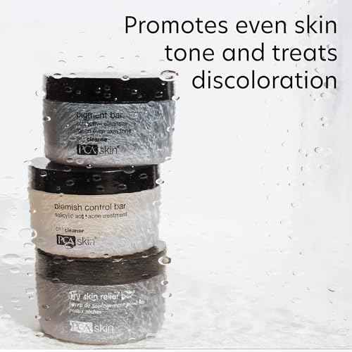 PCA SKIN Pigment Bar, Hyperpigmentation Soap for Dark Spots, Formulated with Azelaic Acid and Kojic Acid, 3.2 fl oz Jar