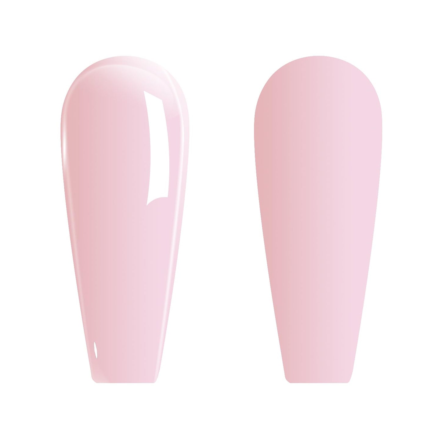 Vishine Sheer Light Pink Gel Nail Polish, 16ml Jelly Milky White Peach Translucent UV Light Cure Gel Polish for Nail Art DIY Manicure and Pedicure at Home Color E023