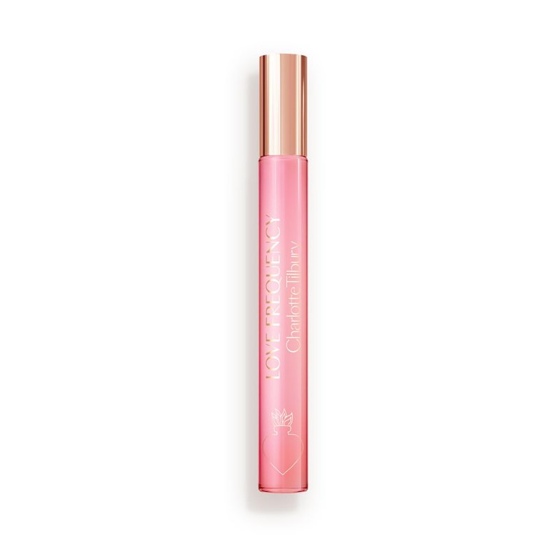 Charlotte Tilbury Love Frequency Eau De Parfum - Pheromone Enhancing Floral Perfume Enriched with Naturally-Derived Oils - Long-Lasting Scent with Notes of Patchouli Musk & Rose (10ml)