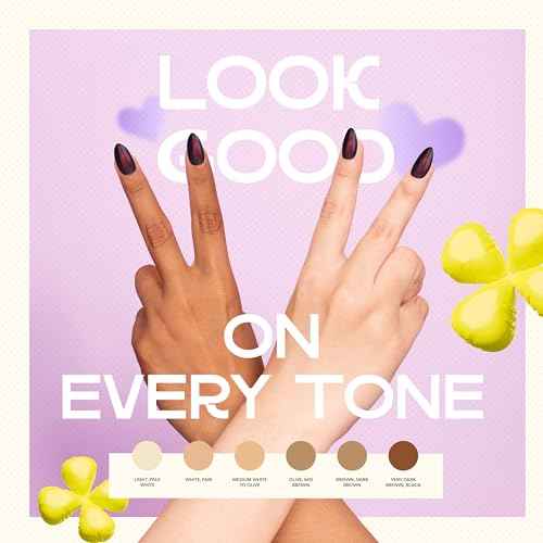 Handmade Cat Eye Gel Press On Nails ? Short Almond Dark Black Red Set, 26pcs Reusable Lamp-Curable Nail Kit Salon-Quality Fake Glue On Nail Tips for Christmas Valentine Wedding Everyday Glam