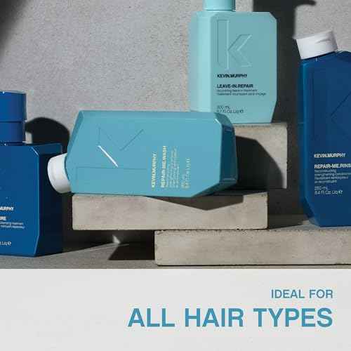 KEVIN.MURPHY REPAIR-ME.WASH - Moisturising Hair Repair Shampoo - Hydrating Frizz Control Shampoo - Sulphate & Paraben Free Hair Care - 1 L / 33.8 fl oz