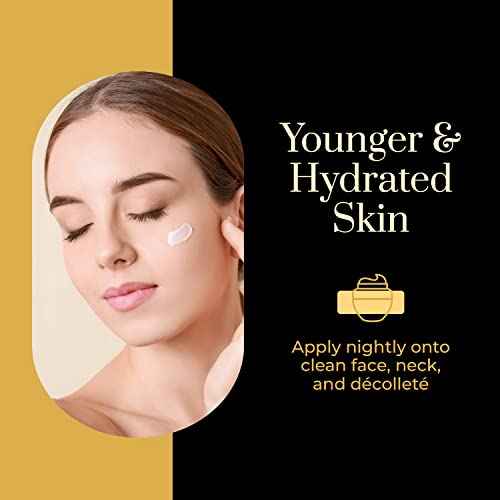 Clear Beauty 24K Gold & Collagen Day/Night Moisturizer Set - Dermatologist Tested, Hydrating, Anti-Aging Cream, Natural Ingredients, Cruelty Free Korean Skin Care, All Skin Types - Value Pack