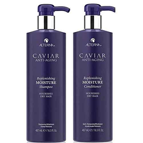 Alterna Caviar Anti-Aging Replenishing Moisture Shampoo/Conditioner, 8.5 fl. oz.