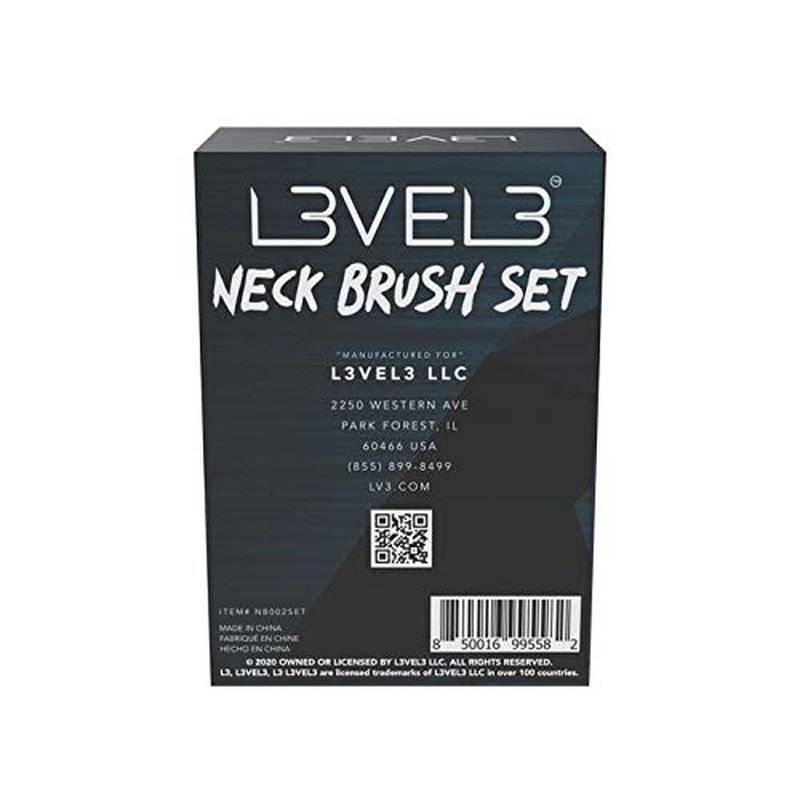 L3VEL3 Neck Brush Set - 2 Pack