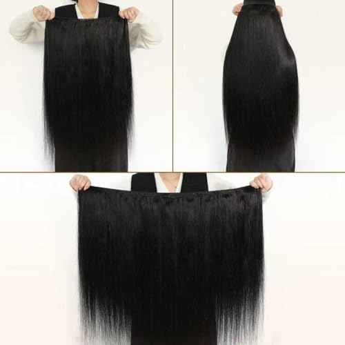 16A Raw Straight Bundles Human Hair 1 Bundle,30 Inch,Triple Lifespan,Burmese Virgin Remy Hair Extensions,No Tangle Shedding