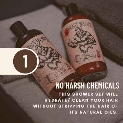 Johnny Slicks Hair Cleaning Kit - Supports Scalp & Hair Hydration - Organic Shampoo & Conditioner - Aloe, Shea Butter & Vitamin E - Original Scent - 2 Piece Set