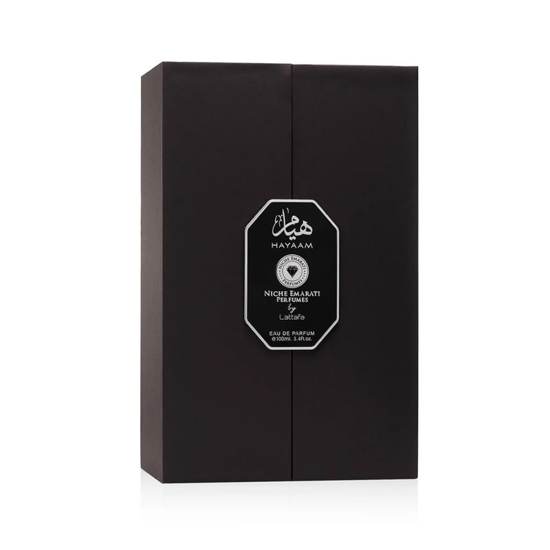 Lattafa Niche Emarati Hayaam – Marine, Citrus, Floral, Woody – Eau de Parfum Long-Lasting Fragrance for Everyone, 3.4 Ounce / 100 ml