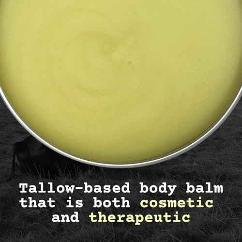 The Tallowed Truth F-Balm Tallow ? Grass-fed, Grass-finished Tallow ? 5 Ingredients Only ? Canadian-made All Purpose Tallow Balm ? Made in Canada ? Tallow for Face & Body (2 oz (2-Pack), Original)
