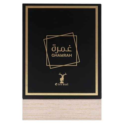 Maison d'Orient GHAMRAH Niche Collection Dubai 100 ML (3.4 oz) EDP for Men and Women - Spicy Gourmand Perfume with Cognac, Cinnamon, and Vanilla - Long-Lasting Unisex Fragrance