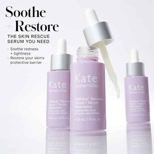 Kate Somerville DeliKate Recovery Serum ? Clinically Formulated Hydrating Treatment, Irritation and Redness Relief for Stressed or Sensitive Skin, 1 Fl Oz