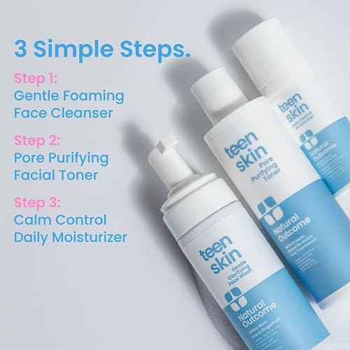 natural outcome Teen Skin Moisturizer | Gentle, Non-Toxic Acne Treatment for Boys & Girls | All Skin Types | 50 ML