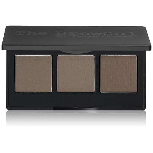 The BrowGal ? 2 in 1, Convertible Brow-03 Full Definition ? Natural Makeup Powder, Professional Facial Beauty Cosmetic Makeup, Highlighters for Glowing Look and use as Women Gifts - "2.1In, Light Hair