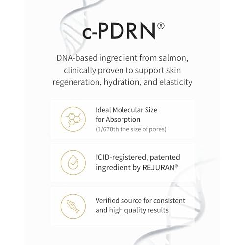 REJURAN¢ç Active Cream Enhanced, DOT¢â c-PDRN¢ç ? Deep Rejuvenation Salmon DNA PDRN Face Moisturizer for Collagen Boosting, Skin Elasticity, Firming, and Lifting. Korean Skincare. (1.69 fl oz)