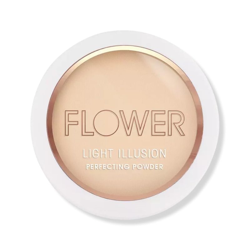 Light Illusion Perfecting Powder - L4-M1 Beige by Flower Beauty for Women - 0.28 oz Powder