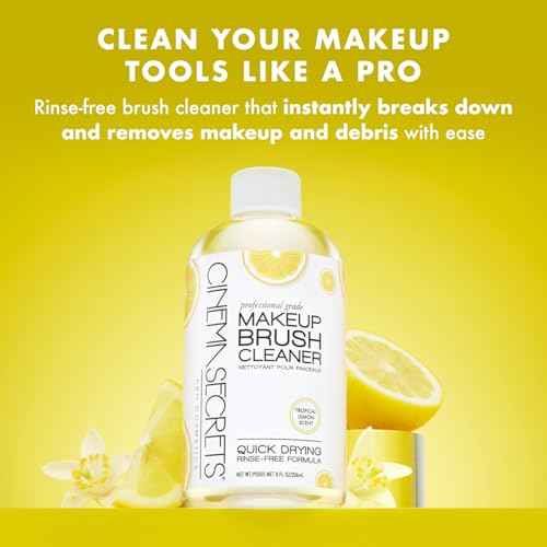 Cinema Secrets Professional Makeup Brush Cleaner, 8oz Kits
