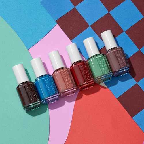 essie Salon-Quality Nail Polish, Vegan, Odd Squad, Rich Brown, Odd Squad Collection, 0.46 fl oz