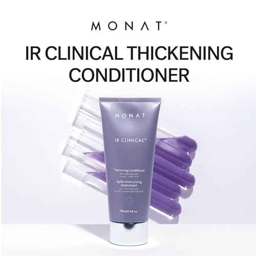 MONAT IR Clinical Thickening Conditioner ? Vegan Conditioner For Thinning Hair with Rosemary & Mint ? Repairing And Volume Boosting Action For Thicker/Fuller-Looking Hair