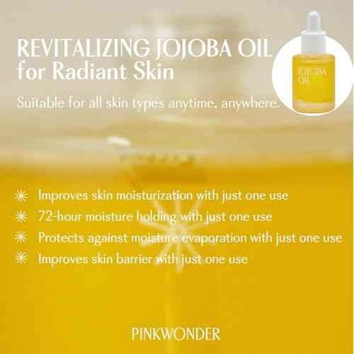 PINKWONDER Beginner Edition Skincare Set | USDA Organic Jojoba Oil | Hydrating & Soothing Routine | Travel Essentials for Women | Korean Skincare Gift