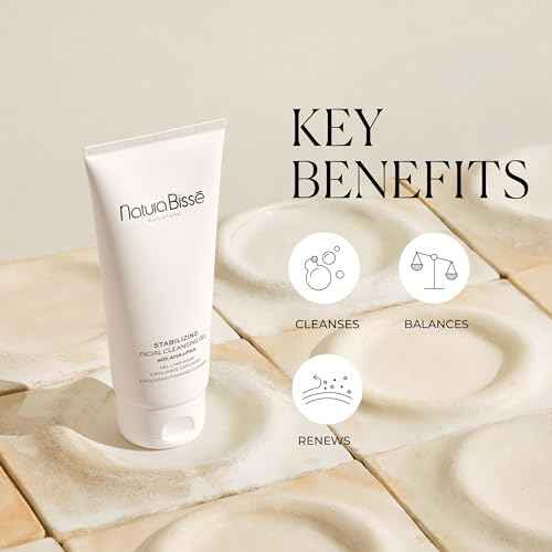 Natura Biss? Stabilizing Facial Cleansing Gel with AHA + PHA, Exfoliating foaming cleanser, Cleanses, Exfoliates & Balances, For Normal, oily & acne-prone Skin, 7 Oz