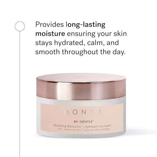 MONAT Be Gentle Nourishing Moisturizer - Face Moisturizer w/Hyaluronic Acid & Plant Stem Cells. Nourishing Moisturizer Face Cream. Anti-Aging & Hydrating Cream -Net Wt. 1.52 fl oz / 45 ml