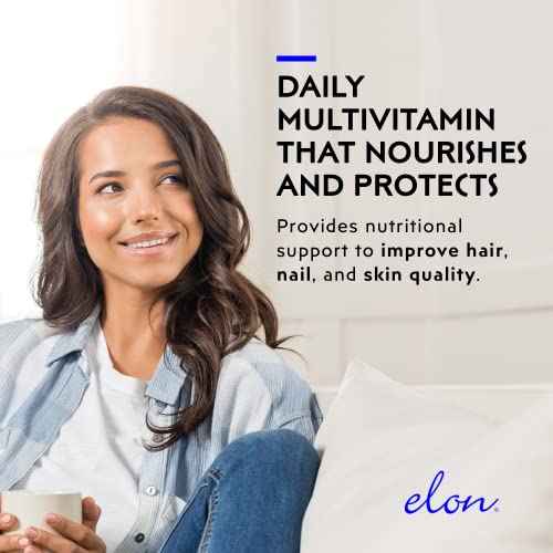 Elon Matrix 5000 Complete Multivitamin ? Skin, Hair and Nail Growth Vitamins ? Healthy Hair Growth Vitamins for Women & Men ? 5000Mcg Biotin Supplement, Pack of 3 (180 Day Supply)