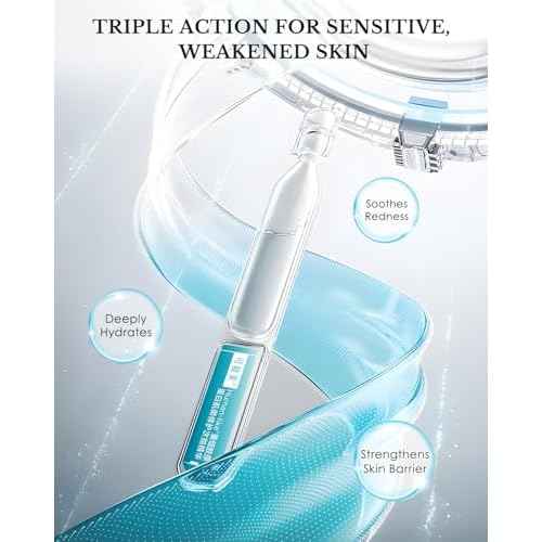 KOMFYMED Recombinant Collagen Restoration One-Day Serum ? 4 Types of Collagen & Ectoin, Intensive Barrier Strengthening & Hydration, Single-Use Vials for All Skin Types (1.5ml / 0.05 fl.oz ¡¿ 30)
