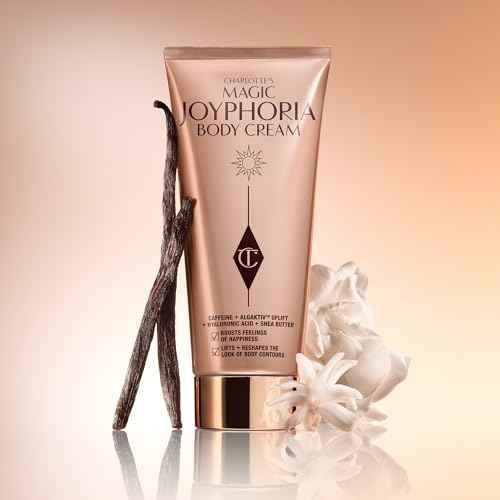 Charlotte Tilbury Magic Joyphoria Body Cream - Hydrating & Firming Body Lotion with a Warm, Floral & Vanilla Scent - Helps Reduce the Appearance of Cellulite (200ml)