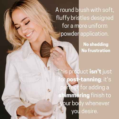 Quick Dry Powder Post-Tan ? Removes Sticky Feeling after Self-Tan | Hydrates Skin | Talc-Free, Vegan & Cruelty-Free | Dermatologist-Tested | All Skin Types | Portable Finish | 1.5 oz