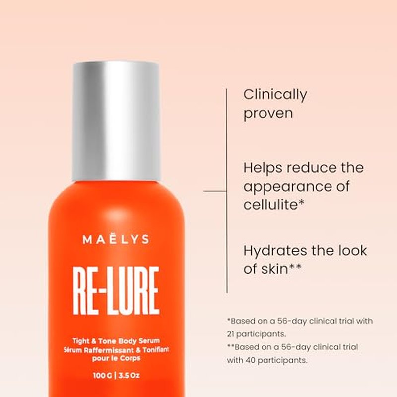 MAËLYS Body Care Set | B-FLAT Belly Firming Cream, B-TIGHT Booty Mask & RE-LURE Serum