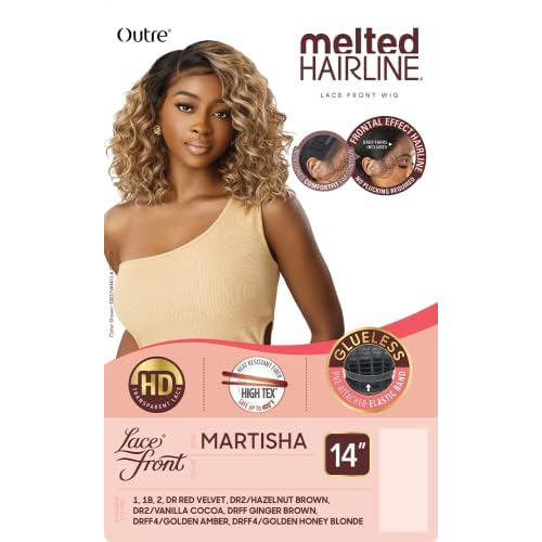 Outre Lace Front Wig - Melted Hairline - Martisha (DRFF4/GOLDEN AMBER)