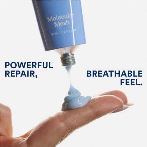 Experiment Molecular Mesh Barrier Repair Moisturizer ? Soothing Lightweight Face Cream for Strength, Redness & Irritation - Ectoin, Phytosphingosine, Centella 2 FL OZ - Vegan for Sensitive Skin