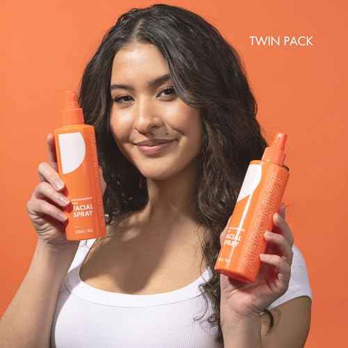 Aeromist Hypochlorous Acid Spray - 16 oz Twin Pack (2 x 8 oz) ? No-Rinse Face Wash, Non-Toxic, Safe for Sensitive Skin ? Perfect for Travel, Home, Gym Use - HOCL