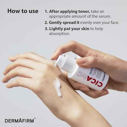 DERMAFIRM CICA AC Serum for Acne-Prone Skin ? Korean Facial Serum with Exosome, Centella Asiatica, Niacinamide, Salicylic Acid & Vitamin B3 ? Hydrating & Calming, 1.01 fl oz