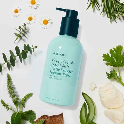 Ursa Major Hoppin¡¯ Fresh Body Wash | Natural Body Wash to Cleanse, Soothe & Hydrate Skin | Sulfate-free, Clean Ingredients, Cruelty Free & Non-Toxic| For Men and Women | 10 oz