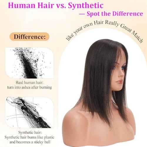 Hair Toppers for Women Real Human Hair, 4x4.8 Inch Upgrade Basement 360¡Æ Cover 3D Clip in Hairpieces for Women with Thinning hair, 14 Inch 2# Dark Brown