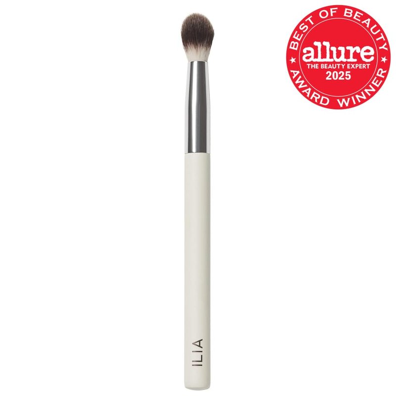 ILIA Blending Brush - Vegan Eyeshadow & Highlighter Tool with Soft Bristles | Eco-Friendly Design