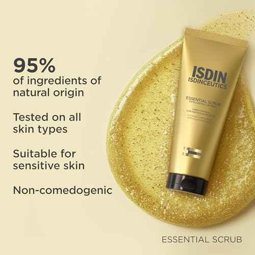 Essential Scrub, Daily Cleansing Gel with Gentle Exfoliating Particles, 100g