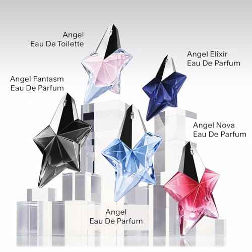 Mugler Angel Elixir - Eau de Parfum - Women's Perfume - Floral & Woody - With Sandalwood, Amber, and Vanilla - Long Lasting Fragrance