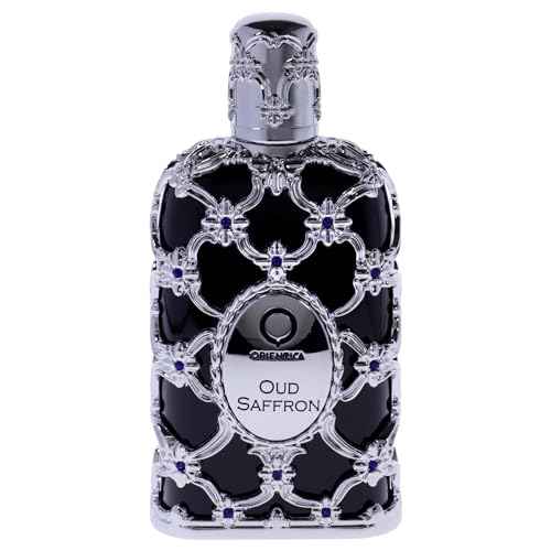 Orientica Luxury Collection Oud Saffron Eau De Parfum - Oriental, Vanilla, Saffron, Woody, Patchouli, Musk, Agar Wood - Arabic Perfume for Men & Women - 5 oz / 150ml