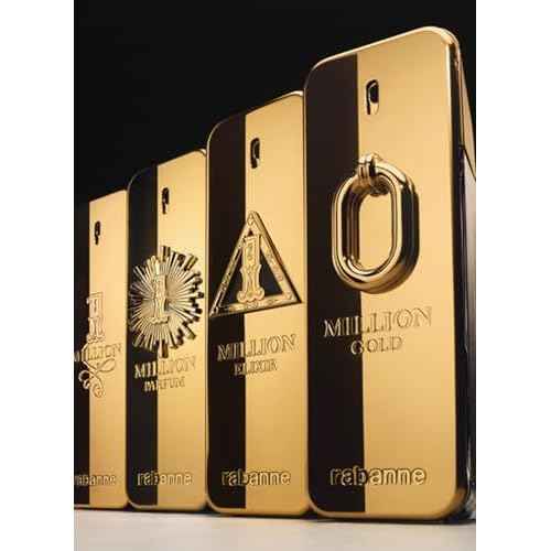 Paco Rabanne Million Gold Intense Eau De Parfum Spray for Men, 3.4 Ounce