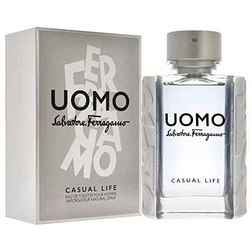 FERRAGAMO Uomo Ferragamo Casual Life Eau de Toilette Pour Homme, Cologne Spray for Men