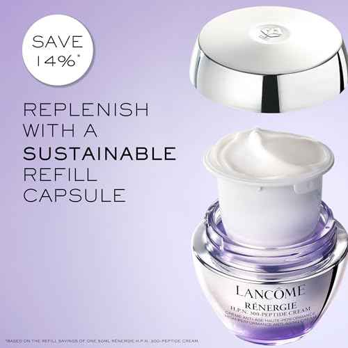 Lanc?me R?nergie H.P.N. 300-Peptide Anti-Aging Face Cream with Hyaluronic Acid, Niacinamide & 300 Peptides - Visibly Reduces Wrinkles, Dark Spots & Sagging Skin