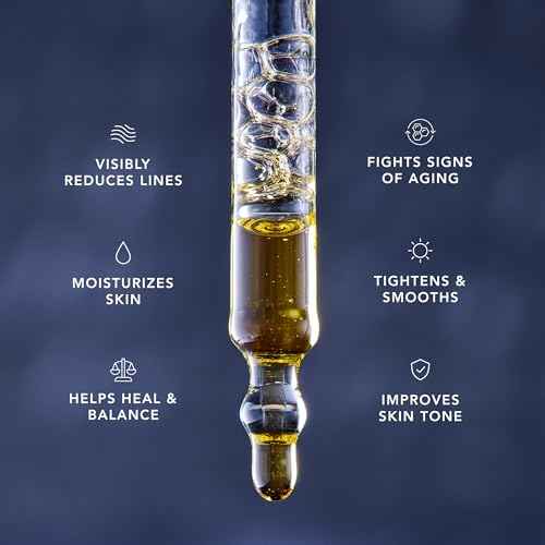 Caldera + Lab The Good | Men's Organic Moisturizing Face Serum for Dry, Sensitive, & Normal Skin ? Vegan, Natural & Antioxidant Packed Skincare Facial Oil