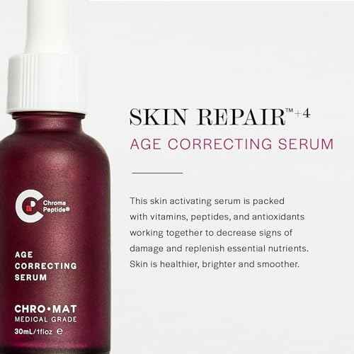 CHROMAT Skin Repair - 30mL - Pure Hyaluronic Acid Serum for Face - Anti-Aging Skin Repair with Chroma Peptide Complex - Hydrating Face Serum for Women & Men