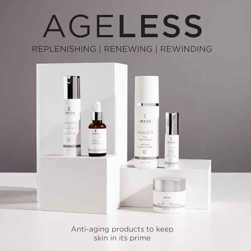 IMAGE Skincare, AGELESS Total Serum, AHA Anti-Aging Face Serum with Peptides to Firm, Hydrate, Smooth Wrinkles and Even Tone, 1.7 fl oz