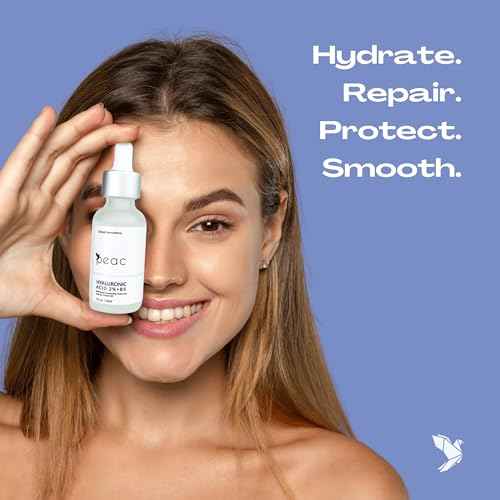 Hyaluronic Acid 2% + B5 Serum 60ml/2oz ? USA Made - All Skin Types - Hyaluronic Acid Serum for Face ? Hydrating, Plumping & Lightweight ? Fragrance Free Skincare ? Moisturizing Face Serum for Women
